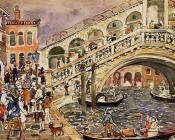 莫里斯 巴西 加斯特 : Rialto Bridge, Venice